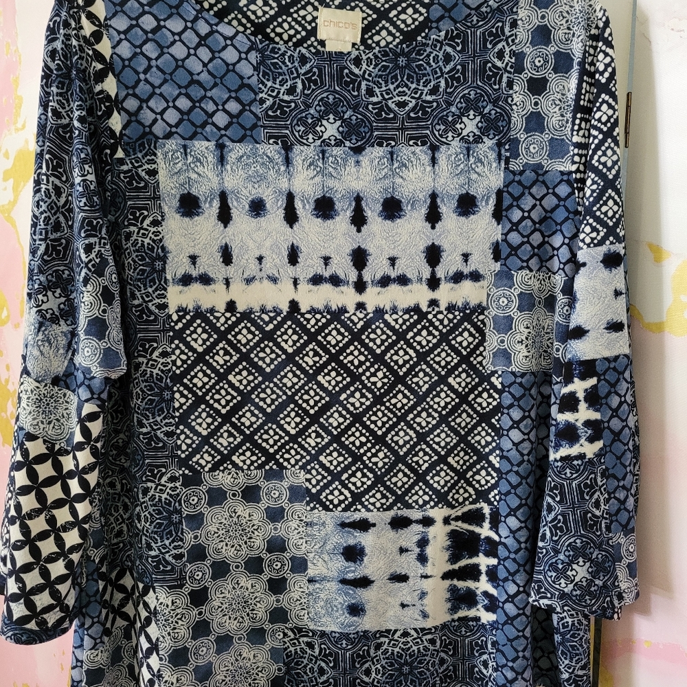Ladles Chico's top size 2